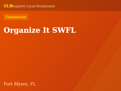 Organize It SWFL — Contractor in Fort Myers, FL