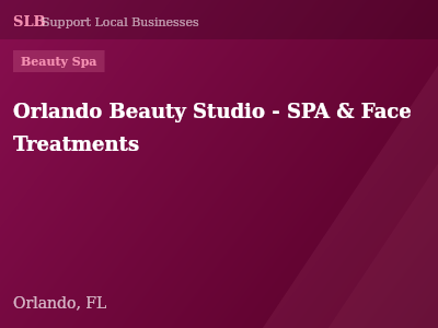 Orlando Beauty Studio - SPA & Face Treatments — Beauty Spa in Orlando, FL