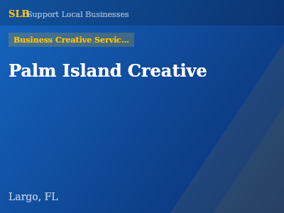 Palm Island Creative — Business Creative Services in Largo, FL