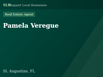 Pamela Veregue — Real Estate Agent in St. Augustine, FL