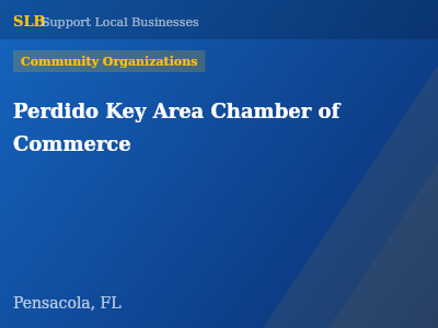 Perdido Key Area Chamber of Commerce — Community Organizations in Pensacola, FL