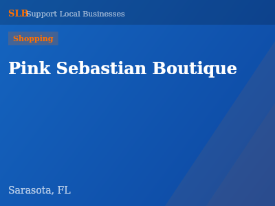 Pink Sebastian Boutique — Shopping in Sarasota, FL