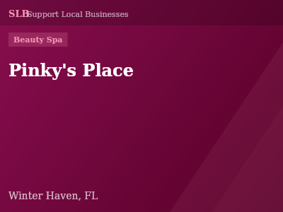 Pinky's Place — Beauty Spa in Winter Haven, FL