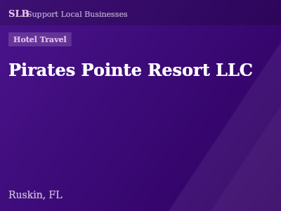 Pirates Pointe Resort LLC — Hotel Travel in Ruskin, FL
