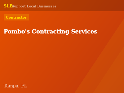 Pombo's Contracting Services — Contractor in Tampa, FL