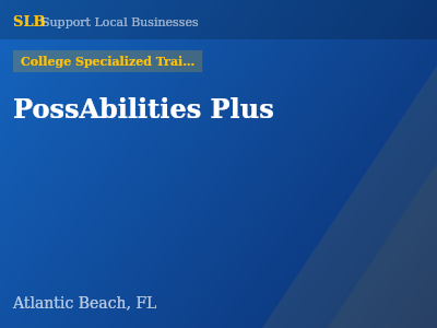 PossAbilities Plus — College Specialized Training in Atlantic Beach, FL