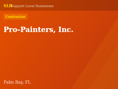 Pro-Painters, Inc. — Contractor in Palm Bay, FL