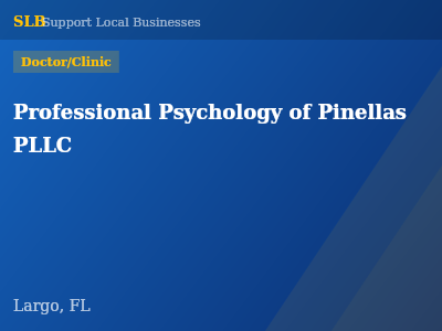 Professional Psychology of Pinellas PLLC — Doctor/Clinic in Largo, FL