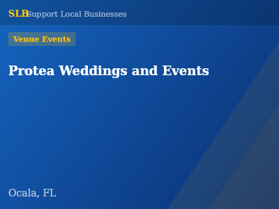 Protea Weddings and Events — Venue Events in Ocala, FL