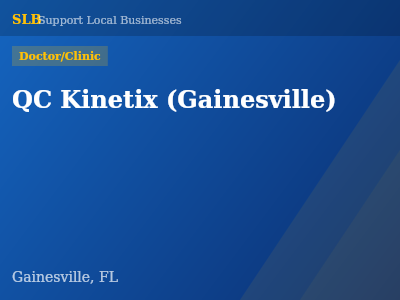 QC Kinetix (Gainesville) — Doctor/Clinic in Gainesville, FL