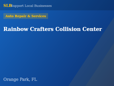 Rainbow Crafters Collision Center — Auto Repair & Services in Orange Park, FL