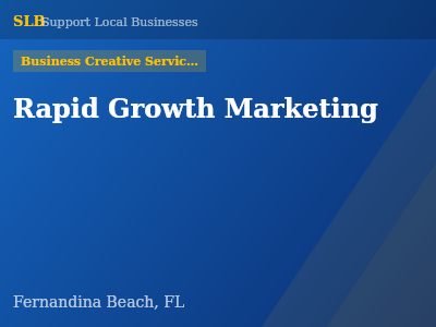 Rapid Growth Marketing — Business Creative Services in Fernandina Beach, FL