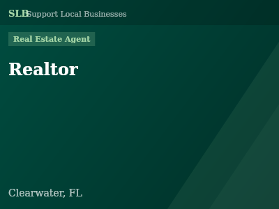 Realtor — Real Estate Agent in Clearwater, FL