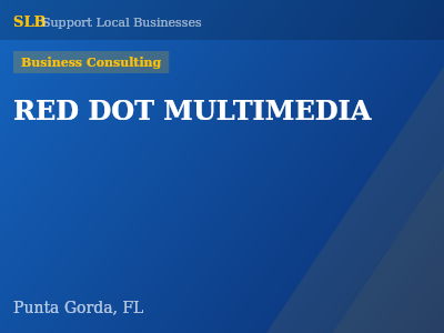 RED DOT MULTIMEDIA — Business Consulting in Punta Gorda, FL