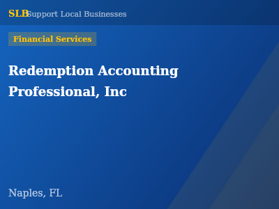 Redemption Accounting Professional, Inc — Financial Services in Naples, FL