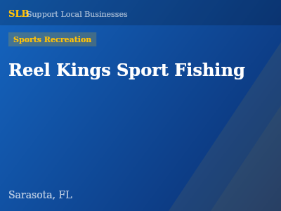 Reel Kings Sport Fishing — Sports Recreation in Sarasota, FL