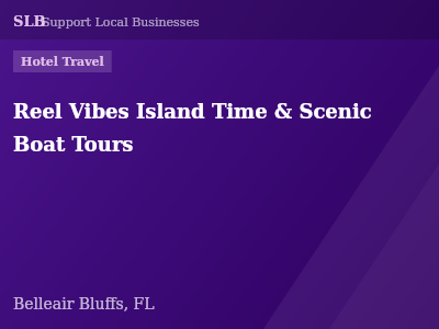 Reel Vibes Island Time & Scenic Boat Tours — Hotel Travel in Belleair Bluffs, FL