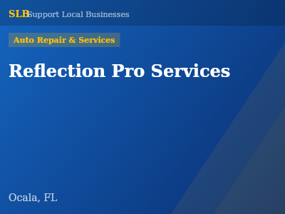 Reflection Pro Services — Auto Repair & Services in Ocala, FL