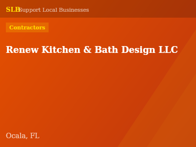 Renew Kitchen & Bath Design LLC — Contractors in Ocala, FL