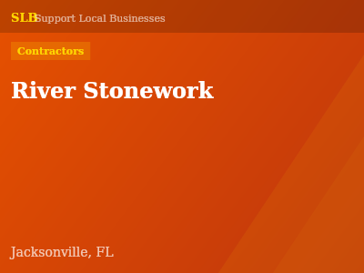 River Stonework — Contractors in Jacksonville, FL