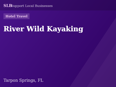 River Wild Kayaking — Hotel Travel in Tarpon Springs, FL