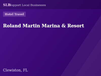 Roland Martin Marina & Resort — Hotel Travel in Clewiston, FL