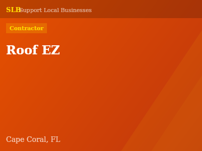 Roof EZ — Contractor in Cape Coral, FL