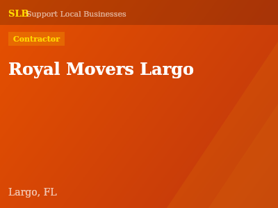 Royal Movers Largo — Contractor in Largo, FL