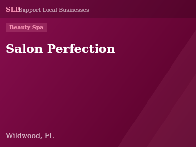 Salon Perfection — Beauty Spa in Wildwood, FL