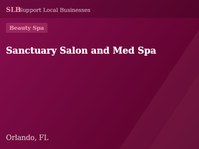 Sanctuary Salon and Med Spa — Beauty Spa in Orlando, FL