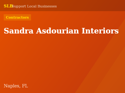 Sandra Asdourian Interiors — Contractors in Naples, FL