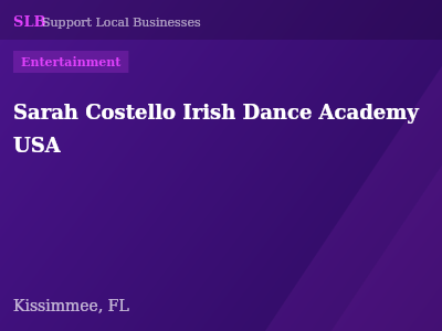 Sarah Costello Irish Dance Academy USA — Entertainment in Kissimmee, FL