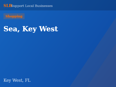 Sea, Key West — Shopping in Key West, FL