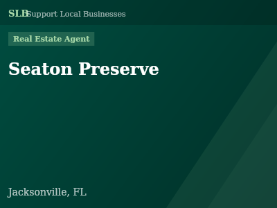 Seaton Preserve — Real Estate Agent in Jacksonville, FL