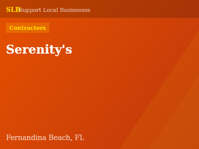 Serenity's — Contractors in Fernandina Beach, FL