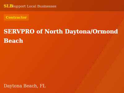 SERVPRO of North Daytona/Ormond Beach — Contractor in Daytona Beach, FL