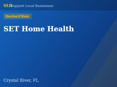 SET Home Health — Doctor/Clinic in Crystal River, FL