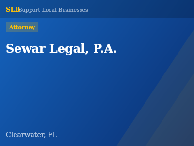Sewar Legal, P.A. — Attorney in Clearwater, FL