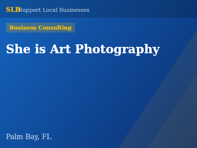 She is Art Photography — Business Consulting in Palm Bay, FL