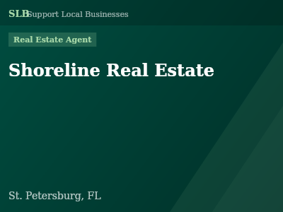Shoreline Real Estate — Real Estate Agent in St. Petersburg, FL