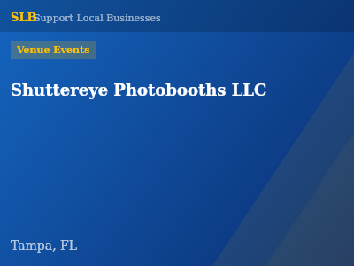 Shuttereye Photobooths LLC — Venue Events in Tampa, FL
