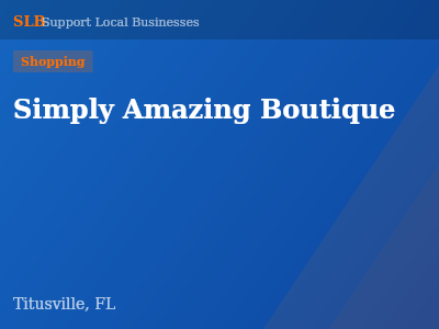 Simply Amazing Boutique — Shopping in Titusville, FL