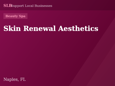 Skin Renewal Aesthetics — Beauty Spa in Naples, FL