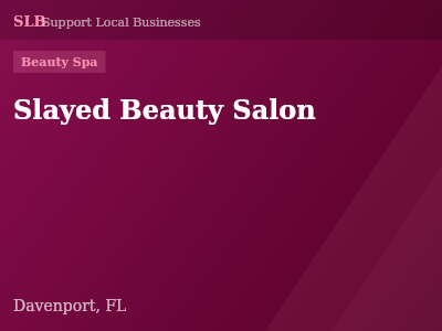 Slayed Beauty Salon — Beauty Spa in Davenport, FL