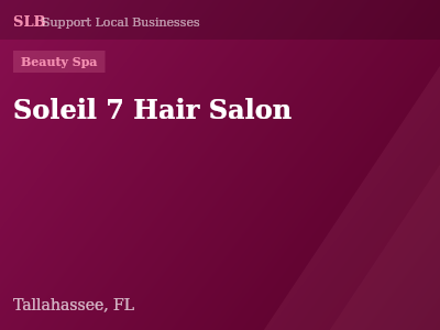 Soleil 7 Hair Salon — Beauty Spa in Tallahassee, FL