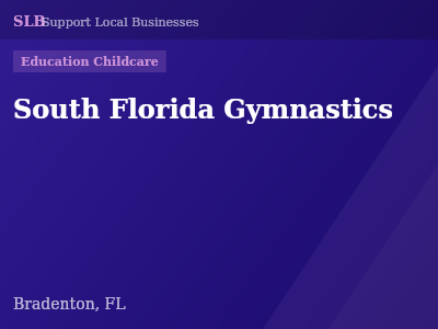 South Florida Gymnastics — Education Childcare in Bradenton, FL
