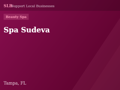 Spa Sudeva — Beauty Spa in Tampa, FL