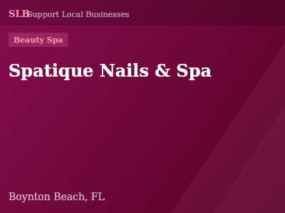 Spatique Nails & Spa — Beauty Spa in Boynton Beach, FL