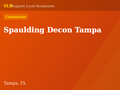 Spaulding Decon Tampa — Contractor in Tampa, FL