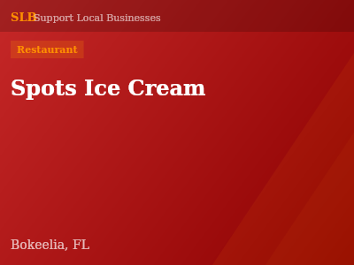 Spots Ice Cream — Restaurant in Bokeelia, FL